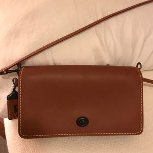 COACH Leather Shoulder Bag